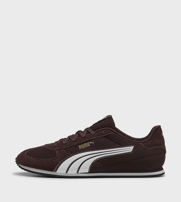 None ST TRACK Mesh Lace Up Sneakers